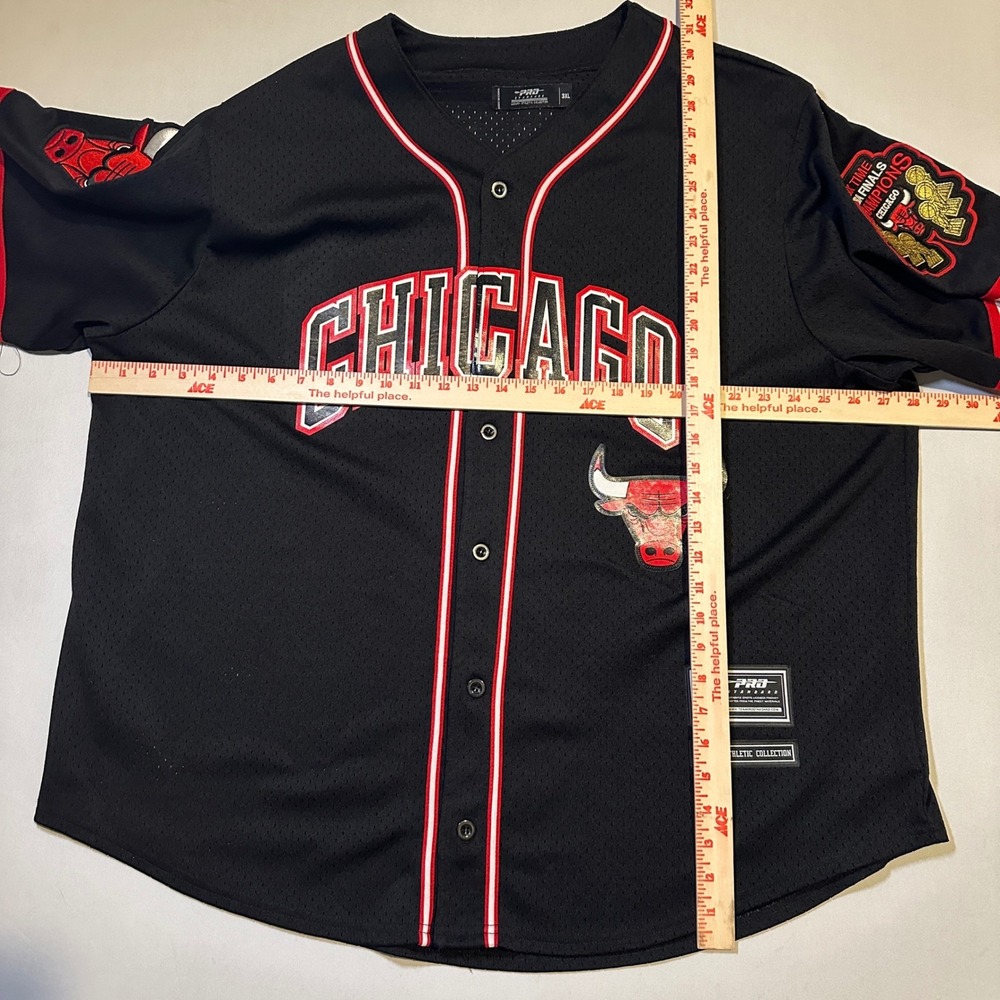 Pro Standard Chicago Bulls NBA Jersey 3XL Luxury Athletic Collection Champions - Picture 8 of 12